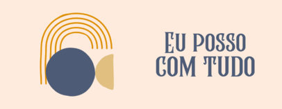 Mug Design Template Featuring a Positive Quote and a Boho Aesthetic