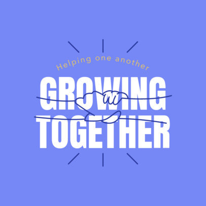 Online Logo Maker for an Anti-Violence Collective