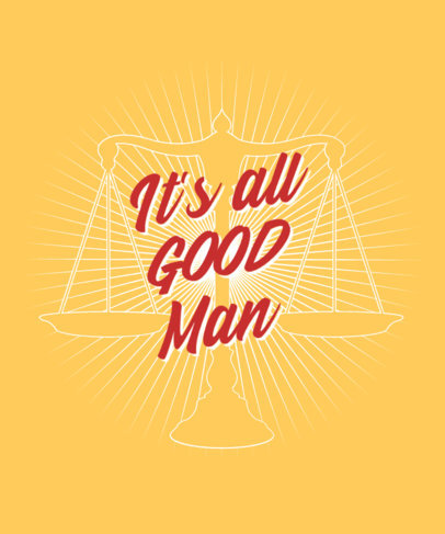 Quote T-Shirt Design Template Inspired by Better Call Saul 4638h-4681