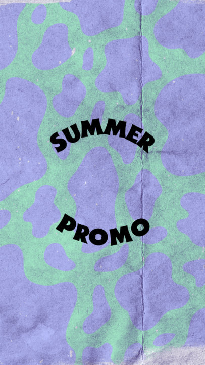 Summer Sale-Themed Instagram Story Generator with Textures and Shapes 4014g-4451