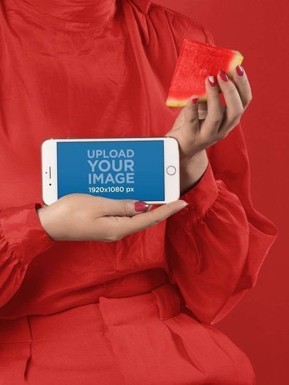 Landscape iPhone Mockup Fashion Style