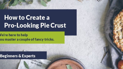 Minimalistic Intro Video Maker for a Baking Tutorial