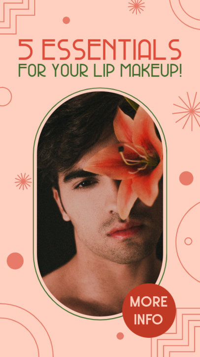 Instagram Story Generator for Lip Makeup Recommendations