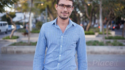 Man Taking a Business Card Stop Motion From His Shirt Pocket