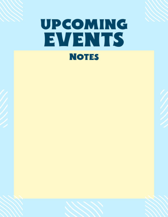 Placeit - Notebook Planner Generator for an Upcoming Event List ...