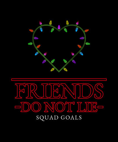 Fun T-Shirt Design Generator with Quotes Inspired by Stranger Things