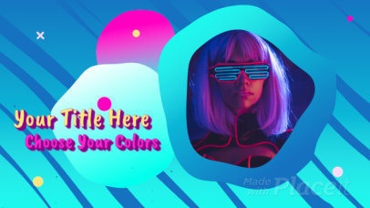 Fun Slideshow Video Creator with Bubbly Animations 3446-el1