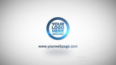 Intro Video Template Featuring a Liquid Animation for a Logo Reveal