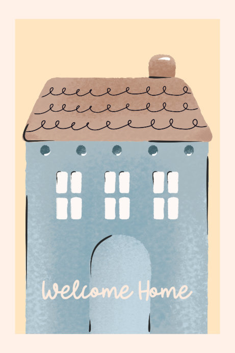 Placeit - Poster Design Maker Featuring a House Illustration for a ...