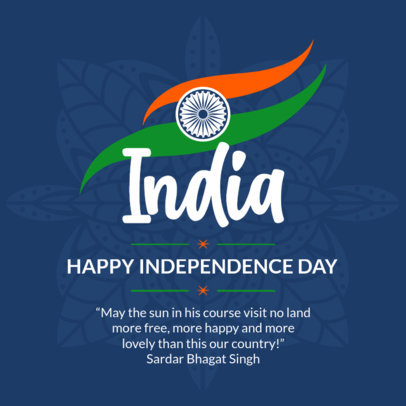 Instagram Post Maker for India's Independence Day 5292-el1