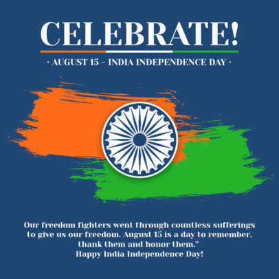 India's Independence Day Instagram Post Creator With Facts About the Holiday 5294b-el1