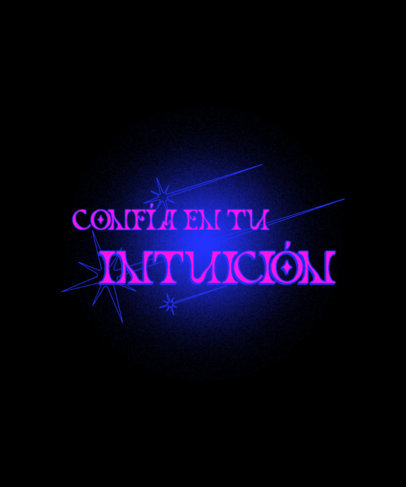 T-Shirt Design Creator with a Retro-Futuristic Inspired Aesthetic and a Motivational Message 5205c