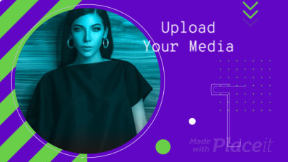 Minimalistic Slideshow Video Maker Featuring Geometrical Graphics and Cool Animations