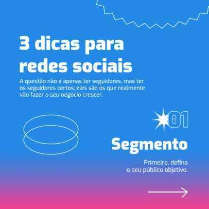 Carousel-Themed Instagram Post Generator Featuring Tips for Social Media