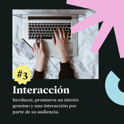 Instagram Post Generator Featuring a Recommendation for Social Media