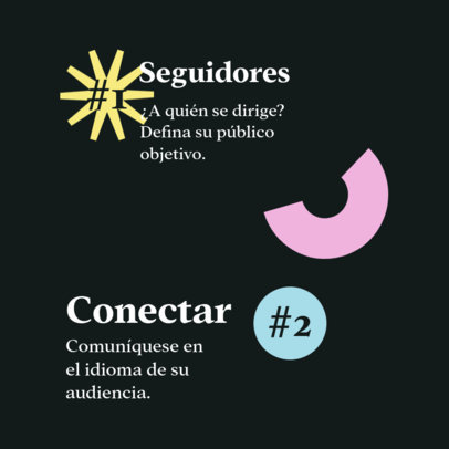 Instagram Post Generator Featuring Social Media Tips