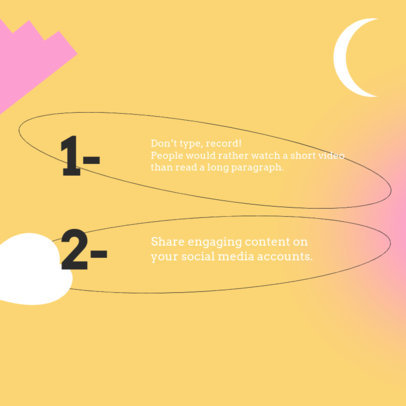 Instagram Post Design Creator for a Digital Marketing-Themed Carousel 5308a-el1