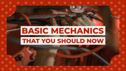 YouTube Thumbnail Creator with Basic Mechanic Tips 4730g