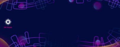 Twitch Banner Generator for a Gamer's Channel with a Virtual Reality-Style Background
