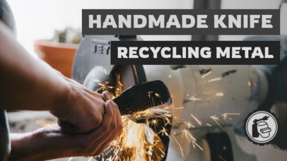 YouTube Thumbnail Generator for Handcrafting Ideas with Recycled Material 4731i