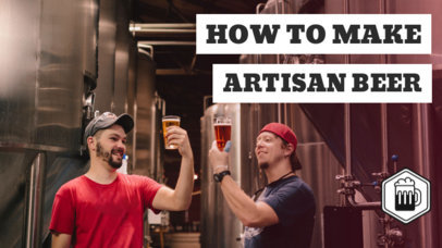 YouTube Thumbnail Creator with a Step-by-Step Guide for Artisanal Beer Making