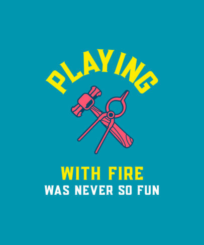 T-Shirt Design Generator with Illustrated Tool Graphics