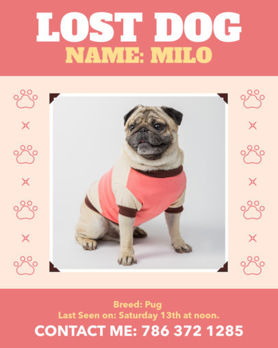 Instagram Post Template Featuring Pet Adoption and Rescue Pictures