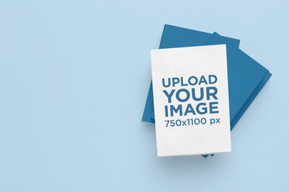 Mockup Featuring Three Books Stacked on Top of Each Other m27556 r-el2