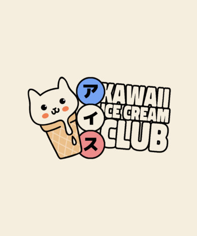 Tote Bag Design Maker Featuring Kawaii Food Characters