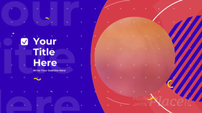 Stylish Slideshow Video Generator Featuring Vivid Colorful Graphics 3494-el1