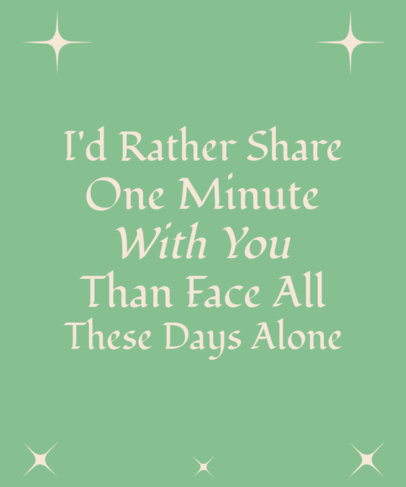 T-Shirt Design Generator for LOTR Fans Featuring a JRR Tolkien Quote 4367j-4748