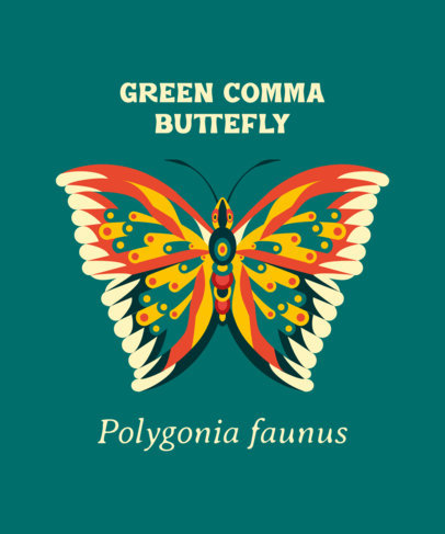 Tote Bag Design Maker Featuring Geometric Colorful Bugs 4772