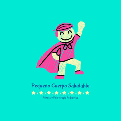 Logo Maker for a Physiotherapy Pediatric Center
