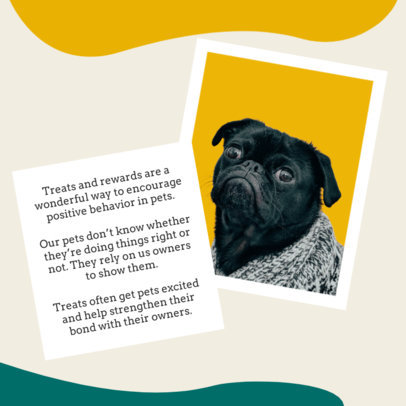 Instagram Post Generator with Dog Pictures for a Beginner's Training Guide