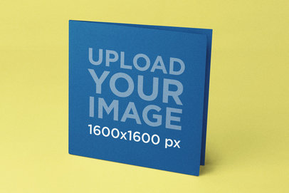 Mockup of a Vinyl Placed on a Customizable Surface