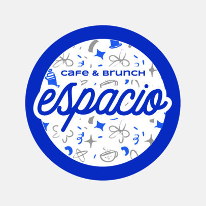 Sticker Design Maker Featuring Cute Coffee Graphics