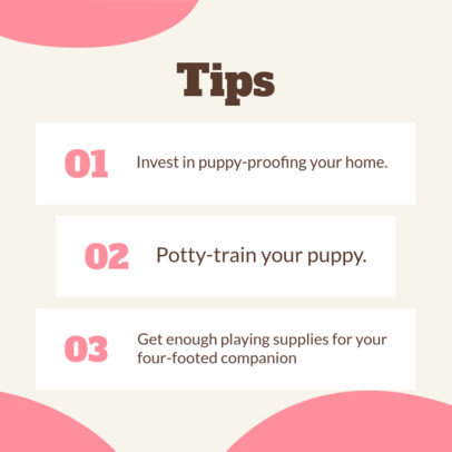 Instagram Post Generator Featuring Dog Training Tips