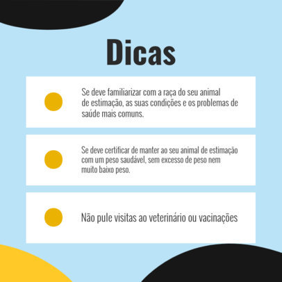 Instagram Post Maker Featuring Tips for Friendly and Social Dogs