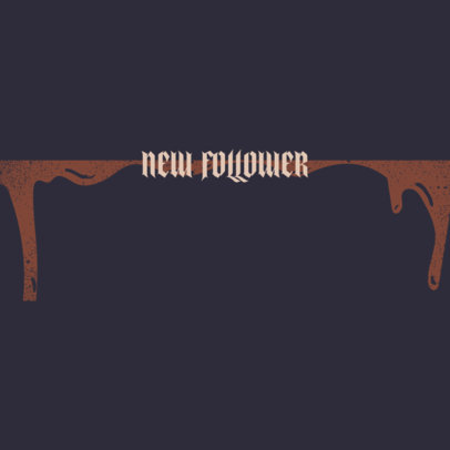 Twitch Alert Box Template Featuring a Horror Layout