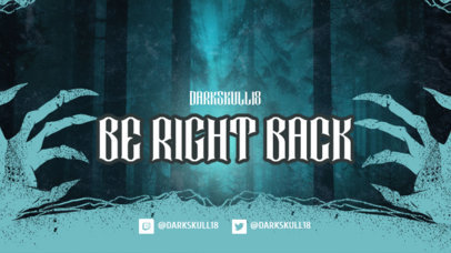 Twitch Screen Design Maker for Horror-Styled Games