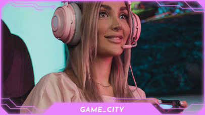 Twitch Webcam Overlay Design Generator for Professional Streamers 3371e