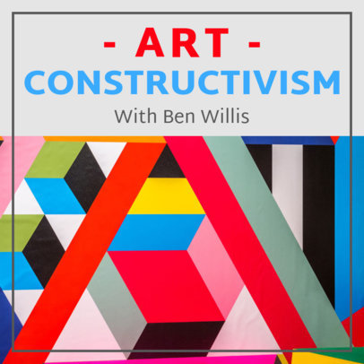 Colorful Art Podcast Cover Maker