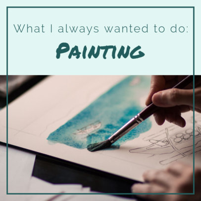 Minimal Art Podcast Cover Generator for a Painting-Themed Show