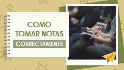 YouTube Thumbnail Maker Featuring a Guide to Take Academic Notes 4796h