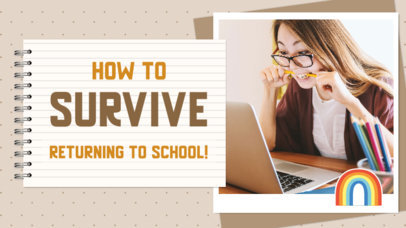 YouTube Thumbnail Creator with a Survival Guide for the Back-to-School Season 4796b