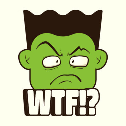 Cartoonish Emote Maker Featuring an Angry Character