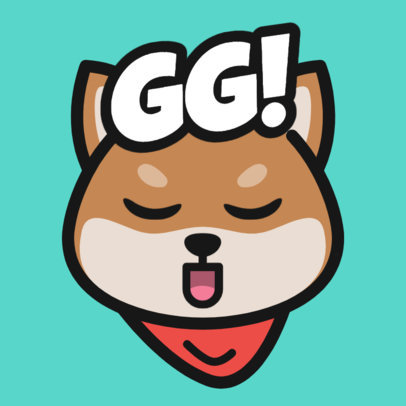Lovely Twitch Emote Creator with a Graphic of a Dog