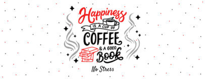 Mug Design Creator With a Motivational Coffee Quote and Book Graphics