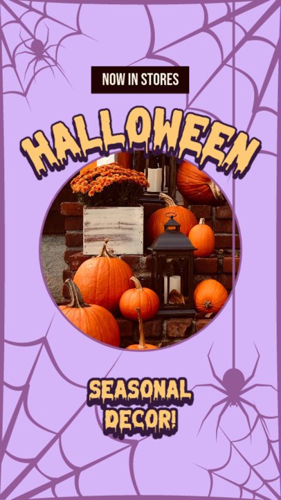 Instagram Story Maker for Halloween Season Decor Products