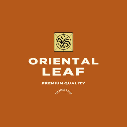 Logo Creator for a High-Quality Tea Shop Brand